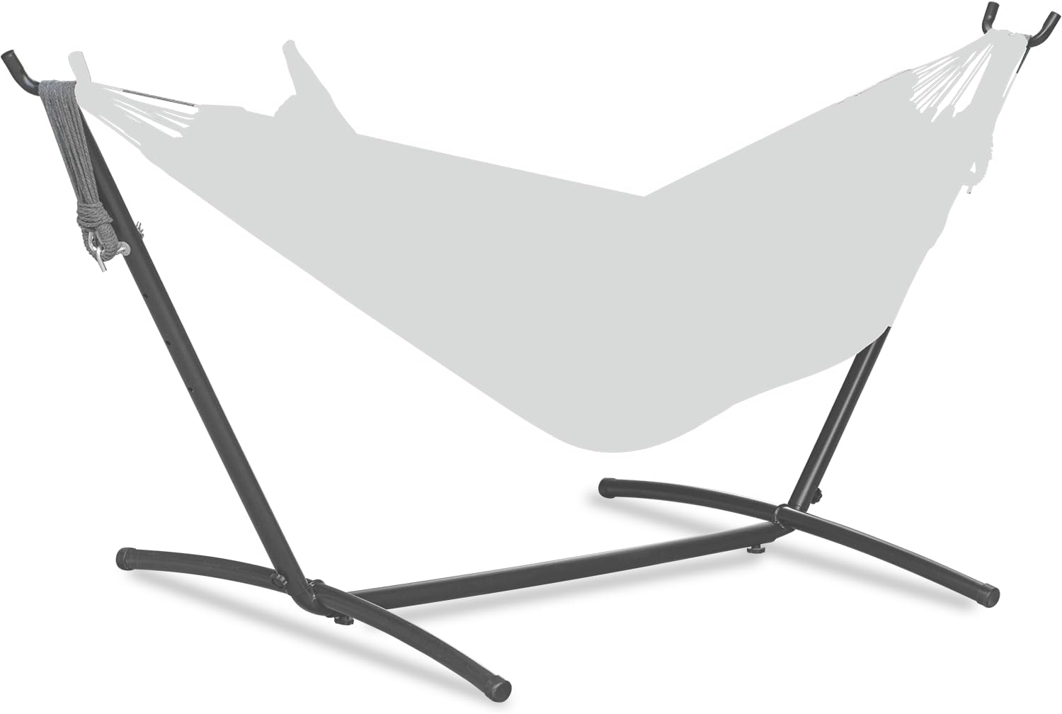 Brazilian Style Double Hammock with Stand 🌴 | 10-Min Setup, 450lbs Capacity