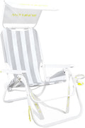 Ultimate 4-in-1 Reclining Beach Chair with UPF 50+ Sunshade & Backpack Straps 🏖️☀️